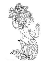 I definitely did, and i still know all of the words to the songs if you love disney princess coloring pages, these free printable activity sheets from the little mermaid are right up your alley. Free Mermaid Printable Coloring Sheets For 8 10 Year Olds Free Printable Mermaid Coloring Pages Parents