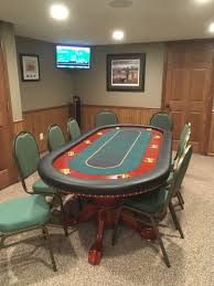 Bring The Excitement Of The Wsopmainevent Home With Your Very Own Custom Poker Table The Wsop Ma Poker Table Custom Poker Tables Living Room Design Modern
