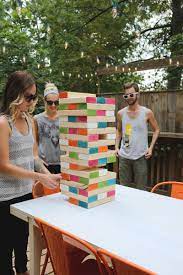 Giant Jenga A Beautiful Mess Fun Diys Backyard Games Diy Projects