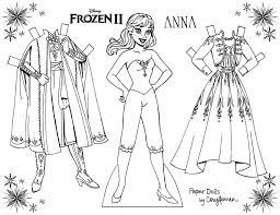Below you will find frozen 2 coloring pages which you can paint for your enjoyment. Free Printable Frozen Paper Dolls Promotion Off 78