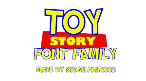 Toy story is a computer animated film by walt disney pictures. Toy Story Font Family By Khamilfan2003 On Deviantart