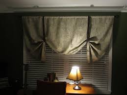 Driftaw ay bella medallion pattern room darkening window curtain valance, 52вђќx18вђќ, aqua/gray, rod pocket. How To Make A Tie Up Shade Hannah Jane Writes