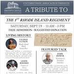 Special Event: Tribute to the First RI Regiment