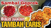 Tuang sedikit minyak bekas menggoreng batagor ke atas cobek. Resep Sambal Geprek Ala Rocket Chicken Youtube