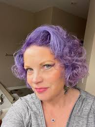 I'm 45 I'm a professor I'm a mom I have purple hair