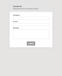 Honesty, integrity, transparency and authenticity has been formed with an aim to provide high quality affordable housing products at. General Inquiry Contact Form Template Jotform