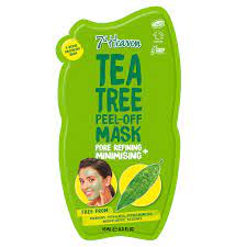 Amazon Com 7th Heaven 12 Pack Face Masks Tea Tree Oil Easy Peel Off Face Mask Beauty Personal Care