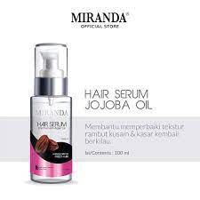 Argan oiljojoba oilclinically testedserum for frizzy hairstrengthens hairfree shipping. Jual Miranda Jojoba Oil Hair Serum 100 Ml Terbaru Juni 2021 Blibli