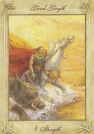 Maybe you would like to learn more about one of these? Llewellyn Tarot By Anna Marie Ferguson Viii Strength Llewellyn Tarot Tarot Tarot Art