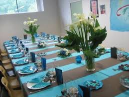 Découvrez des idées originales pour la déco baptême garçon : Epingle Sur Party Ideas