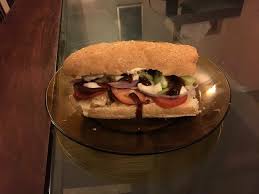 homemade subway sandwich