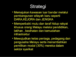 Ia tidak boleh diteruskan tanpa tempoh. Dasar Ekonomi Baru