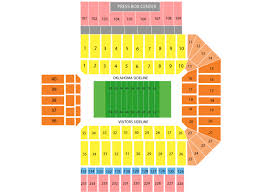 Gaylord Family Oklahoma Memorial Stadium Seating Chart