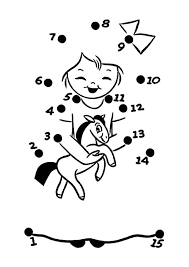 Unisci I Puntini Facili Da 1 A 10 E Da 1 A 20 Da Stampare Collegare I Puntini Le Idee Della Scuola Puntinismo