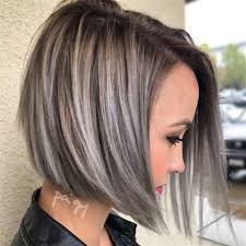 Stormy Silver Color Formula Behindthechair Com Gray Hair Highlights Hair Styles Brown Hair With Silver Highlights