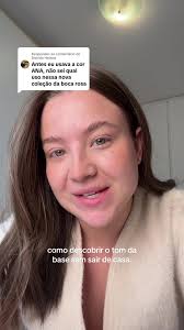 Efeito Boca Rosa Para Descobrir O Tom De Base