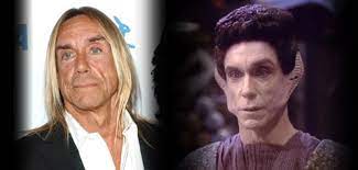 21 de abril de 1947. Iggy Pop In The Role Of Yelgrun In Ds9 Episode The Magnificent Ferengi Star Trek Ds9 Iggy Pop