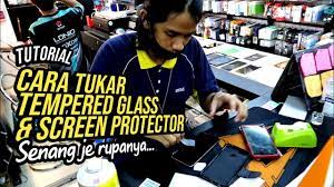 Bigger shop compared at damansara. Cara Tukar Tempered Glass Dan Screen Protector Telefon Kedai Ustaz Kota Damansara Youtube