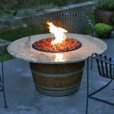 Reserve Wine Barrel Fire Pit Table Granite Wine Barrel Fire Pit Barrel Fire Pit Fire Pit Table