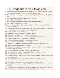 100 Reasons Why I Love You Reasons I Love You Reasons Why I Love You Love You Boyfriend