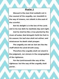 Click here to download a printable pdf. Psalm 1 And 23 Kjv Editable By Tlc Collections Tpt