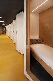 sleepbox pods installed at dulles international airport sleeping pods nap pod hotel concept