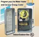 Hot water timer