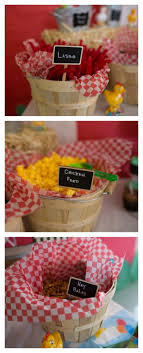 Easter eggs are an iconic symbol of the spring holiday, easter. Farm Themed First Birthday Party Pretty My Party Party Ideas