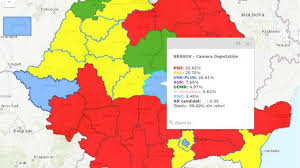 Harta interactiva cu prezenta la vot: Urwket7ybk Nmm
