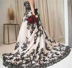 While most black dresses will project a slight gothic aesthetic, specific styles do embrace the beautifully dark style more intensely. New Designer Plus Size Wedding Dress Sweetheart Black Lace Gothic Wedding Dresses Appliques Tulle Backless Bohemian Bridal Gowns Wedding Dresses Aliexpress