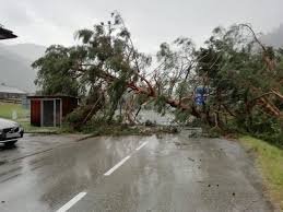 Umgesturzte Baume Schweres Unwetter Reschen Und Engadinerstrasse In Pfunds Gesperrt Landeck