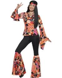 Cambia tipo di visualizzazione griglia elenco. Vestiti Hippie Anni 60 Costumi Figli Dei Fiori Carnevale Funidelia