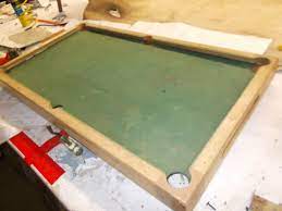 This classic game table will provide endless hours of entertainment.rubber lined cup holders protect the wood furniture finish. Mini Pool Table Into Coffee Table For Billiard Lovers Before Total Disassembly Mini Pool Table Mini Pool Billiards