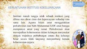 (b) berketurunan baik dan berilmu; Kesan Kerukunan Rumah Tangga Terhadap Pembangunan Ummah Malayriap