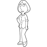 How To Draw Lois Griffin From Family Guy With Easy Step By Step Lesson - How  To Draw Step By Step Drawing Tutorials