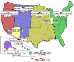 Us Time Zones Gt Travel Center Gt United States Maps Gt United Time Zones Mountain Time Zone Tips