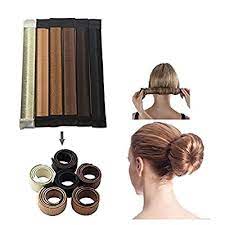 About conair styling and grooming: Buy Jjmg New 6pcs Bun Maker Diy Women Girls Perfect Hair Bun Making Styling French Twist Donut Bun Hairstyle Tool 6 Shades Blond Chestnut Color To Brunette Online In Turkey B06xx9hv46