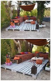 Epingle Par Alexandrine Sur Jardin Deco Jardin Palettes Meuble Jardin Palette Meuble Jardin