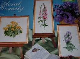 75 x 63st design size in inches / centimeters: Foxglove Honesty Moonwort Marsh Marigold Thea Gouverneur Wildflower Cross Stitch Charts Patterns