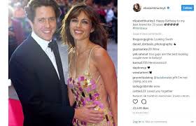 Hurley was a relatively unknown actress when she met hugh grant in 1987 while working on a spanish production called remando al viento. Liz Hurley Shares Youthful Throwback To Her Best Friend Of 30 Years Hugh Grant On His Birthday