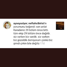 Ilk Sezon Senaristlerimizden Senanlatkaradeniz Senanlatkaradeniz Senanlatkaradeniz Senanlatkaradeniz Senanlatkaradeniz Senarist Instagram Yorum