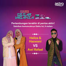 Gema gegar vaganza 2018 akhir. Meletop Hi Semua Tengah Buat Apa Tu Jangan Lupa Tengok Facebook