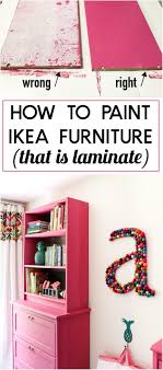 Tricks To Painting Ikea Furniture What Not To Do Designer Trapped Painting Ikea Furniture Ikea Diy Furniture Hacks