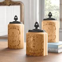 Check spelling or type a new query. Black White Kitchen Canisters Jars You Ll Love In 2021 Wayfair