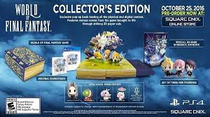 World Of Final Fantasy Collector S Edition Keengamer Final Fantasy Fantasy Games Final Fantasy Characters