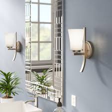 Contemporary bathrooms need proper illumination. Bathroom Sconces Wayfair