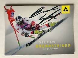 His last victories are the men's giant slalom in kirchberg during the season 2019/2020 and the men's. Original Autogrammkarte Ski Alpin Stefan Brennsteiner Ebay