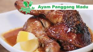 Resep ayam bakar madu ala. Ayam Panggang Madu Resep 344 Youtube