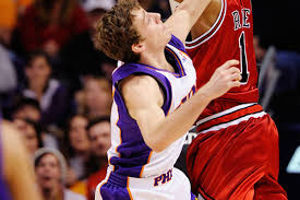 Derrick rose showed us this week that he can still dunk on a lowered rim, but hopefully come fall, he'll be back to handing out insane posterizations. Derrick Rose Incredi Bull As Chicago Slams Phoenix Bright Side Of The Sun