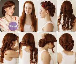 These were worn by hollywood movie stars more than the public. Hair Makeup Team Mimi Taylor Show Us How To Get A Sweet 1930s Inspired Up Do Ideal For Vintage Hairstyles Victorian Hairstyles Vintage Hairstyles Tutorial